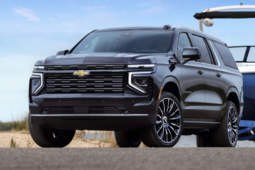 Black Chevrolet Suburban premium SUV